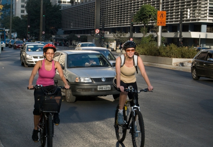Maioria dos ciclistas usa bicicleta há menos de 5 anos