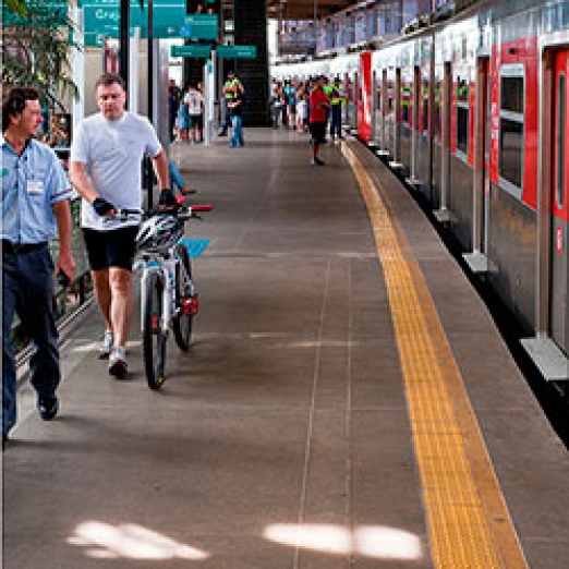 MAIS DE  4,8 MIL USUÁRIOS JÁ LEVARAM A BICICLETA NOS TRENS DA CPTM 