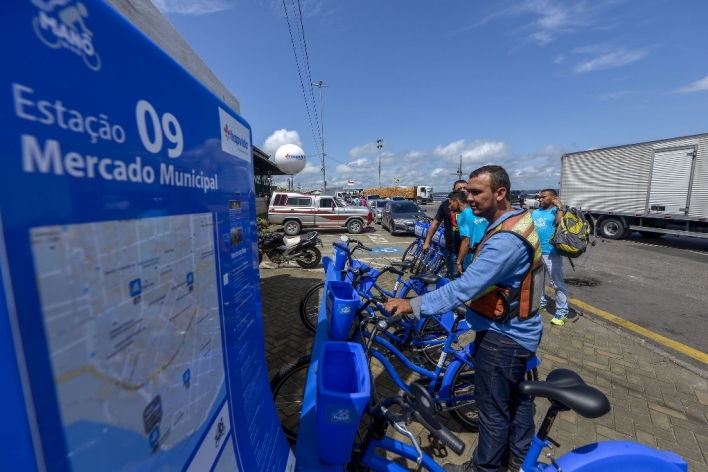 14,5 KM DE CICLORROTAS E SISTEMA DE COMPARTILHAMENTO PARA MANAUS