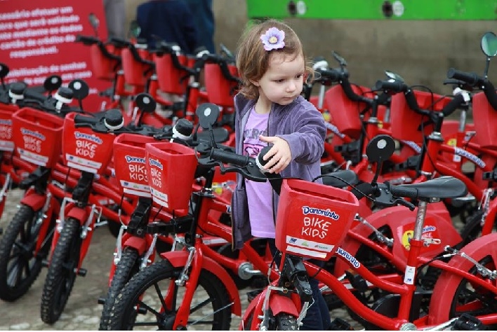 SANTOS TEM O PRIMEIRO SISTEMA DE COMPARTILHAMENTO DE BICICLETAS PARA CRIANÇAS