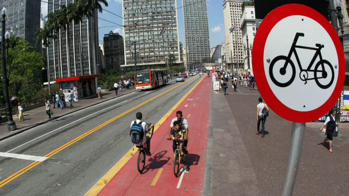EM UMA DÉCADA DOBRARAM OS DESLOCAMENTOS EM BICICLETA NO BRASIL