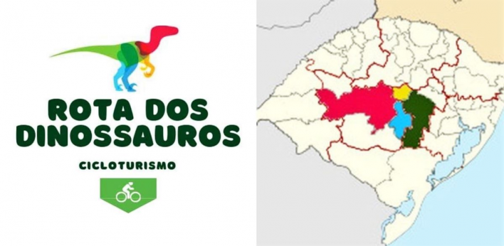 CICLOTURISMO: LANÇADA ROTA DOS DINOSSAUROS NO RIO GRANDE DO SUL
