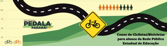 NO PARANÁ SECRETARIAS DO ESPORTE E EDUCAÇÃO VÃO MAPEAR USO DA BICICLETA ENTRE ESTUDANTES